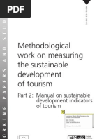 Work On Measuring The Sustainable Development Methodological