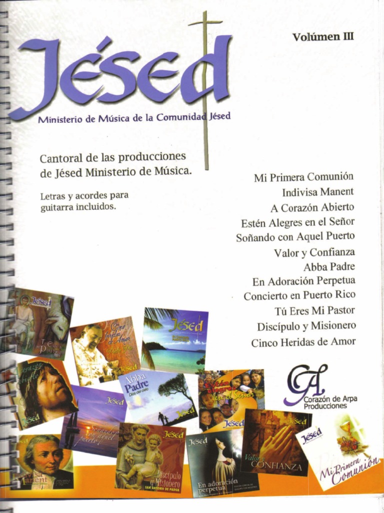 Cantoral Jesed Vol 3 | PDF