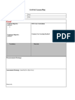 Reid Lesson Plan Template