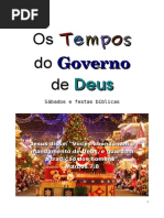Os Tempos do Governo de Deus