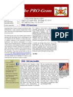 The PRO-Gram Volume 1, Issue 3, February 2013, FINAL 0800 8 MAR 13