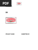 britannia - project report