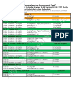 9-12 - DCPS 2013 FCAT Daily Schedule