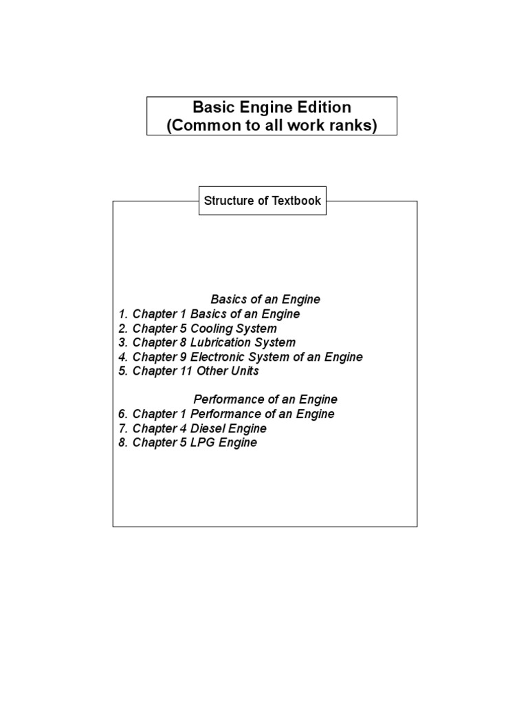 Engine Power Train | PDF