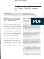 the human science basic of psyciatric nursing