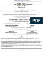 SEI INVESTMENTS CO 10-K (Annual Reports) 2009-02-25