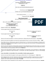 WISHART ENTERPRISES LTD 10-K (Annual Reports) 2009-02-25