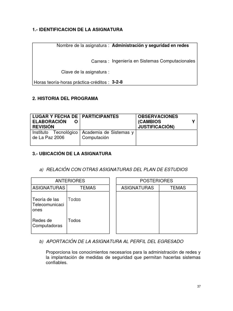 Seguridad en Administración de Redes | PDF | La seguridad informática ...