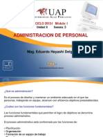 Semana 3 Sub Procesos de La Administracion de Personal