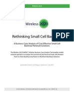 Rethinking Small Cell Back Haul WP