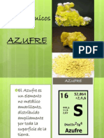 Azufre Diapositivas