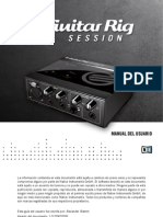 Guitar Rig Session IO Manual Spanish