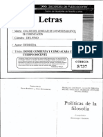 Derrida Donde Comienza y Como Acaba Un Cuerpo Docente PDF