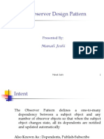 Observer Design Pattern