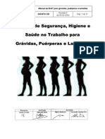 Manual de SHST para grávidas, puérperas e lactantes