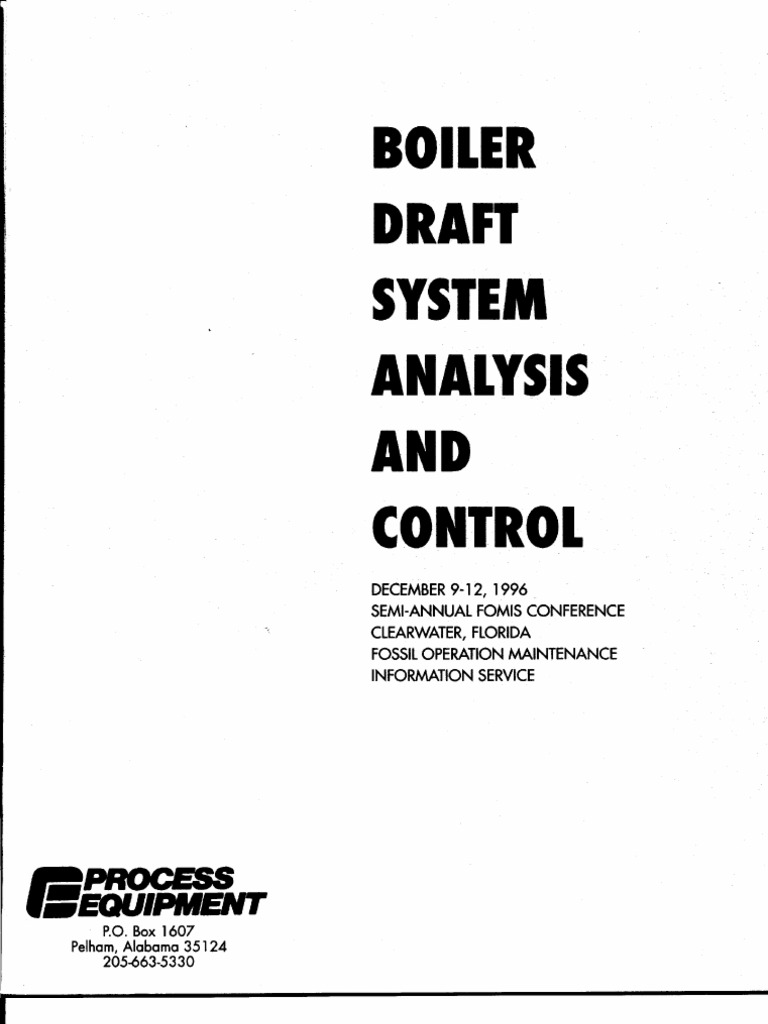 Boiler Draft PDF | PDF | Technology & Engineering