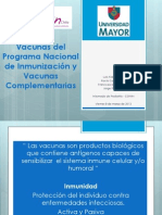 Vacunas PNI + Complementarias