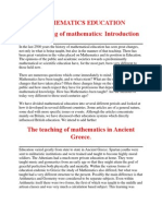 Mathematics Education