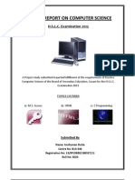 SEBA Computer Science Project Class 10