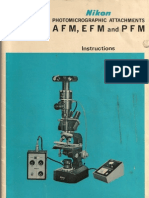 Nikon Photomicrographic Attachments