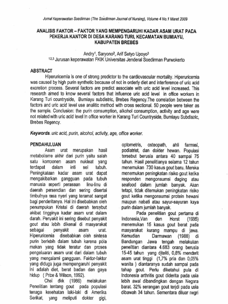 Jurnal Asam Urat