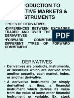 Introduction to Derivatives Markets