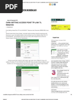 Download Cara Setting Access Point Tp-link Tl Wa5210g _ Mustafikhur Rohman by Sigit Mardi SN129422669 doc pdf