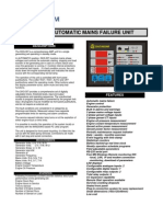 Dkg-307 Automatic Mains Failure Unit: Description