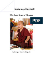 Dzongsar Kyhentse Rinpoche The Four Seals