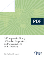 A Comparative Study of Teacher Preparation and Qualifications in Six Nations