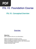 ITIL V3 Overview