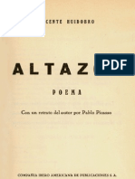 Vicente Huidobro-Altazor.1931 PDF