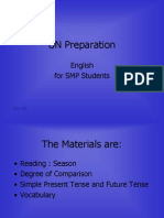 UN Preparation: English For SMP Students