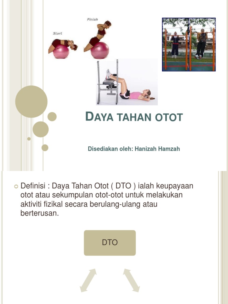 Daya Tahan Otot Pdf