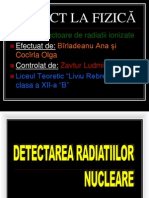 Detectoare de Radiatii Nucleare