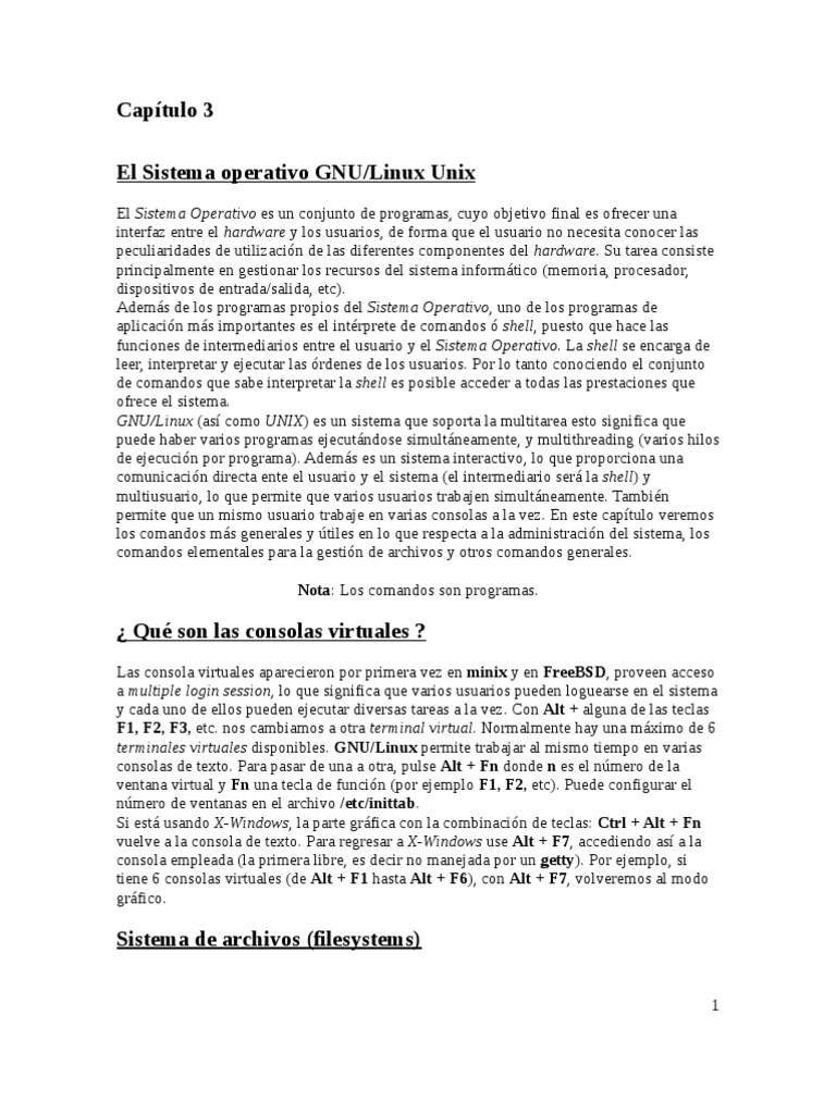 Curso Completo de Linux - Capítulo 03 | PDF