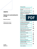 Manual de Sistema (PLC) Modelo-S7200 - s2