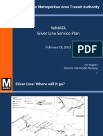 WMATA Silver Line Service Plan Presentation - 022813