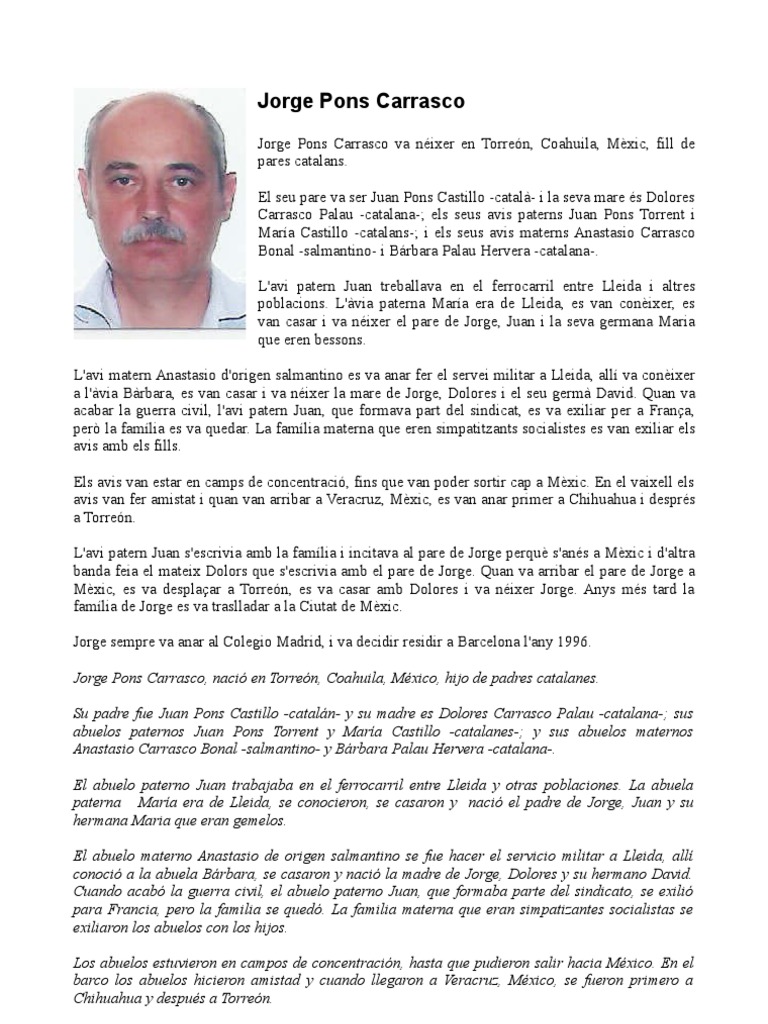 Jorge Pons | PDF