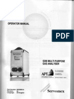 Manuale D'uso - 5200 Multi Purpose Gas Analyser