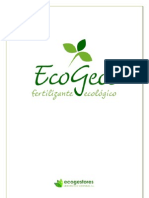 Ecogeos Fertilizante Eccológico, Biomimetismo · Biodinámica · Biodisponibilidad