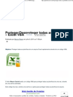 Proteger/Desproteger Todas As Planilhas - Excel VBA: Publicado Por em Julho 9, 2011 As 11:59 PM