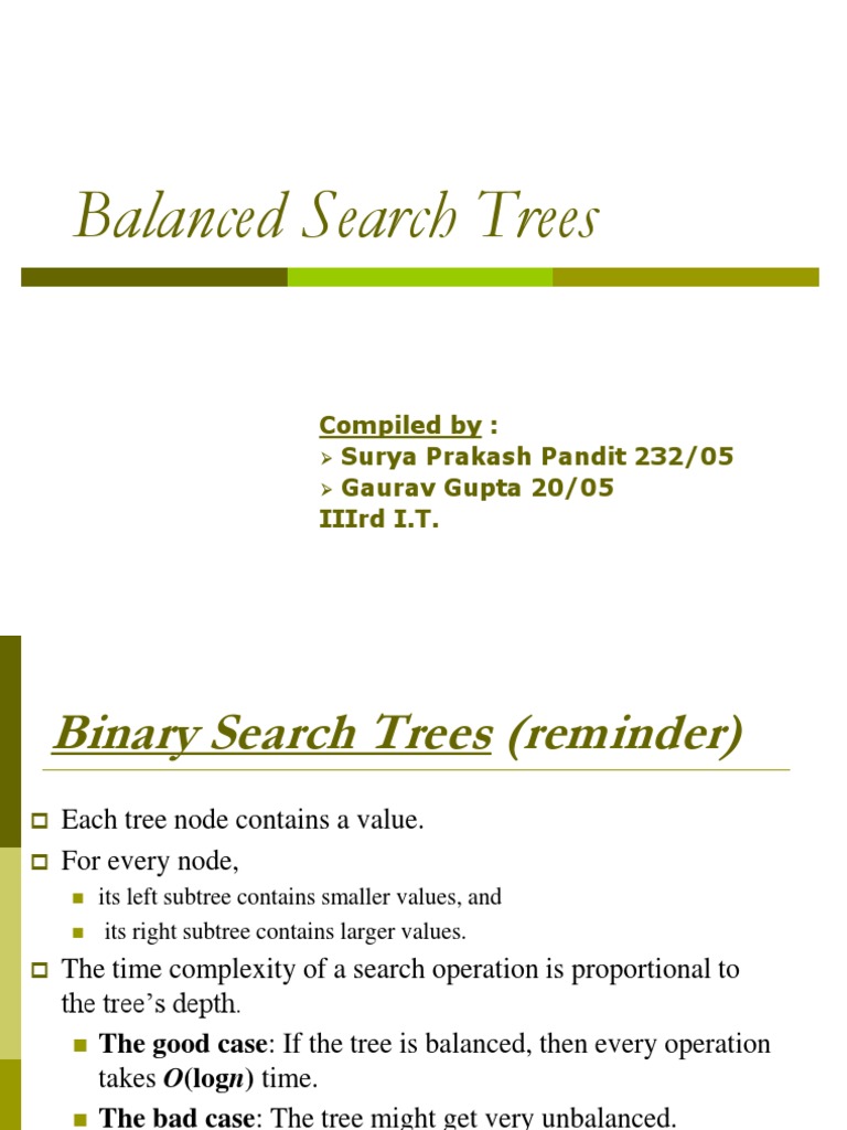 AVL Trees | PDF