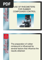 Basics of Rubber Rheometry & Rheograph | PDF | Rheology | Physical Sciences