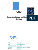 Organización de Las Naciones Unidas