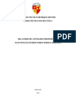 Relatório de Atividades Profissionais - Curso Técnico1