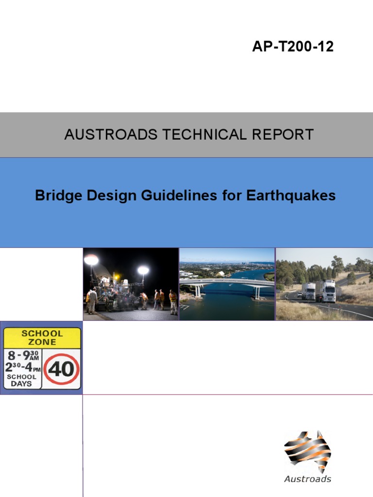 APT20012 Bridge Design Guidelines For EQ PDF Earthquakes Spectrum