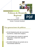 P8 Politicas de Desarrollo Regional