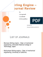 Journal Review - Stirling Engine