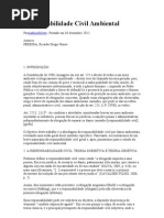 Responsabilidade Civil Ambienta